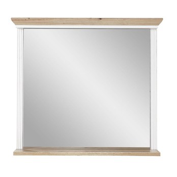 Zrcadlo  JASMIN pinie světlá/dub artisan, šířka 93 cm 2