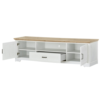 TV komoda JASMIN pinie světlá/dub artisan, šířka 193 cm 1