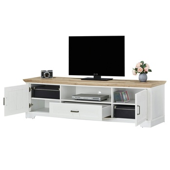 TV komoda JASMIN pinie světlá/dub artisan, šířka 193 cm 4