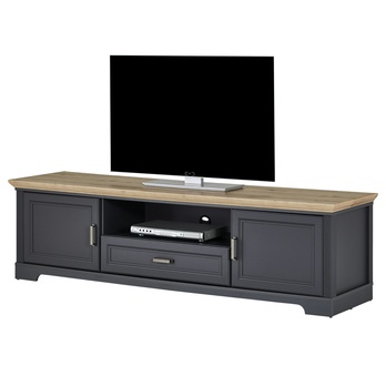 TV komoda JASMIN grafit/dub artisan, šířka 193 cm 3