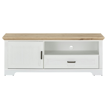 TV komoda JASMIN  pinie světlá/dub artisan, šířka 143 cm 2