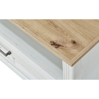 TV komoda JASMIN  pinie světlá/dub artisan, šířka 143 cm 7