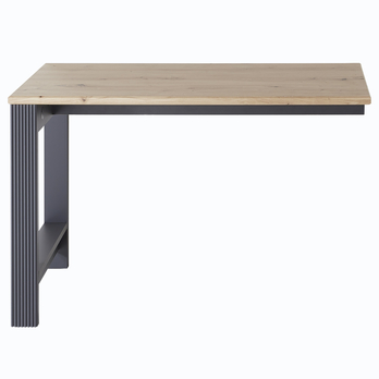 Nástavec ke stolu JASMIN grafit/dub artisan 2