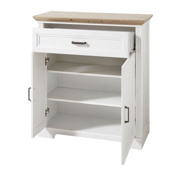 Botníková komoda JASMIN pinie světlá/dub artisan 2