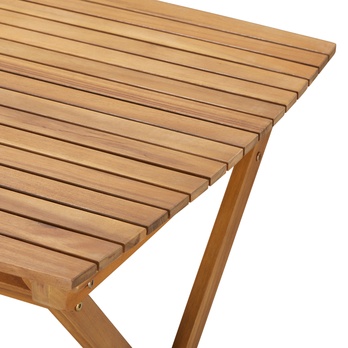 Zahradní stůl JAVA akácie/teak 3