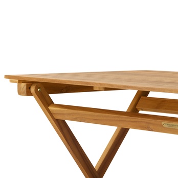 Zahradní stůl JAVA akácie/teak 7