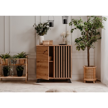 Komoda JAYSON 01D dub artisan/antracitová 11