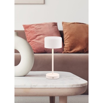 Stolní LED lampa JEFF bílá 1