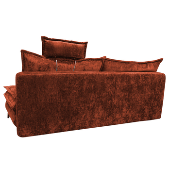 Pohovka JILL tmavě oranžová 5