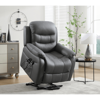 Relaxační křeslo JIMMY III vintage šedá 1