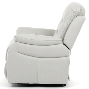Relaxační křeslo JIMMY III světle šedá 6