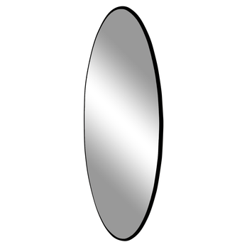 Zrcadlo JIRSIY BLACK černá, průměr 100 cm 3