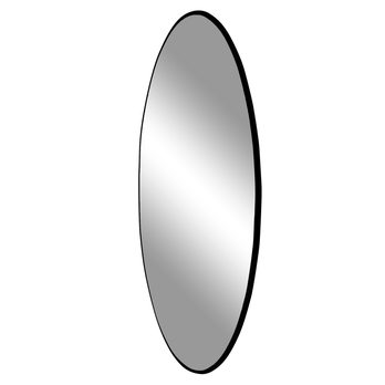 Zrcadlo JIRSIY BLACK černá, průměr 80 cm 1