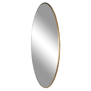 Zrcadlo JIRSIY GOLD zlatá, průměr 40 cm 2