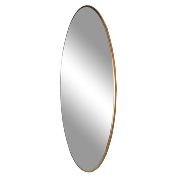 Zrcadlo JIRSIY GOLD zlatá, průměr 80 cm 2