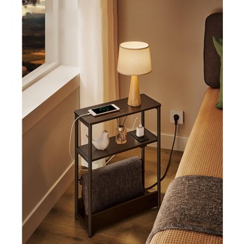 Odkládací stolek JOB 4 černá 2