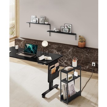 Odkládací stolek JOB 4 černá 3