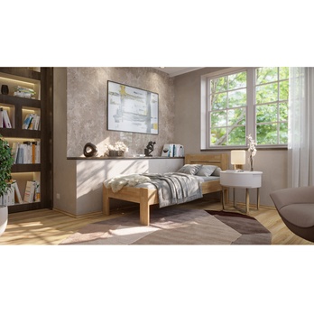 Postel JOHANA I buk, 80x200 cm 1