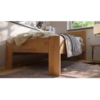 Postel JOHANA I dub/světlý ořech, 80x200 cm 5