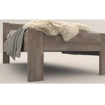 Postel JOHANA I buk/šedá, 100x200 cm 4