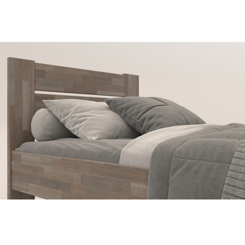 Postel JOHANA I buk/šedá, 100x200 cm 5