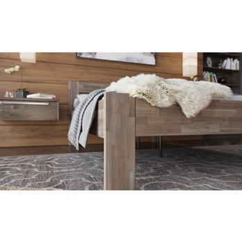 Postel JOHANA I buk/šedá, 120x200 cm 3