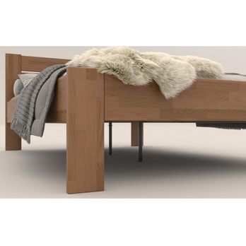 Postel JOHANA II dub/světlý ořech, 140x200 cm 4