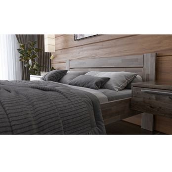 Postel JOHANA II buk/šedá, 180x200 cm 3