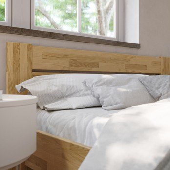 Rohová postel JOHANA dub/pravá, 120x200 cm 2