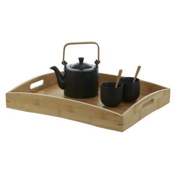 Podnos JOHNSTON bambus, 46x36 cm 1