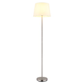 Stojací lampa JORIS bílá/nikl 2