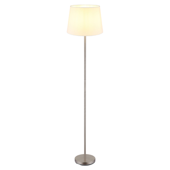 Stojací lampa JORIS bílá/nikl 3