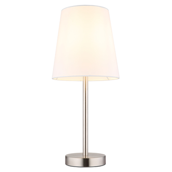Stolní lampa JORIS bílá/nikl 3