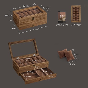 Šperkovnice JOW 2 ořech 6