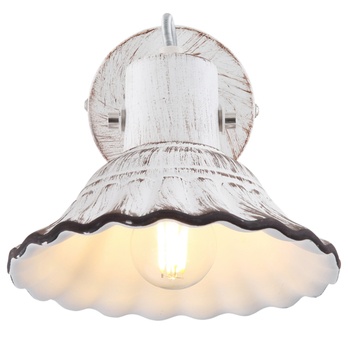 Nástěnné svítidlo JOWITA 1 bílá/černá keramika 2