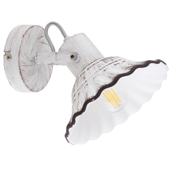 Nástěnné svítidlo JOWITA 1 bílá/černá keramika 3