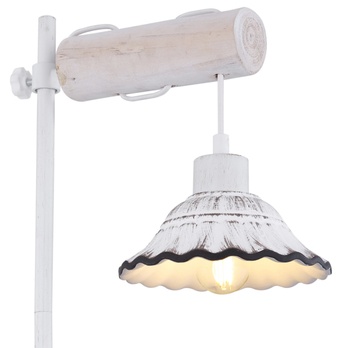 Stolní lampa JOWITA 2 bílá/černá keramika 1