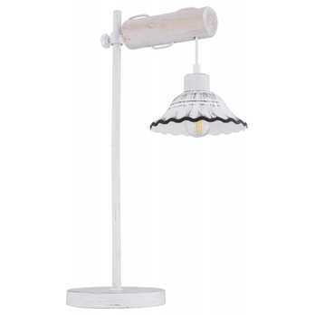 Stolní lampa JOWITA 2 bílá/černá keramika 2