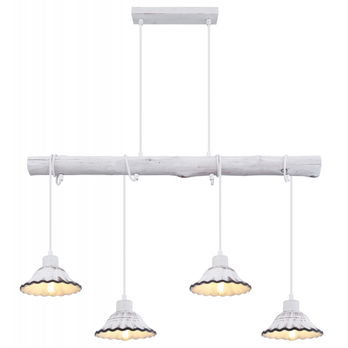 Závěsné svítidlo JOWITA 7 bílá/černá keramika 3