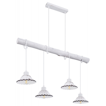 Závěsné svítidlo JOWITA 7 bílá/černá keramika 4