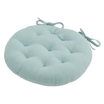 Sedák na židli JULIA modrá, průměr 40 cm 1