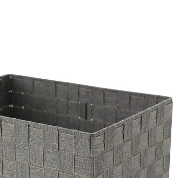 Sada úložných boxů JULIETTE šedá, sada 3 ks 4