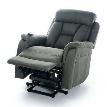 Relaxační TV křeslo KACIE tmavě šedá 1