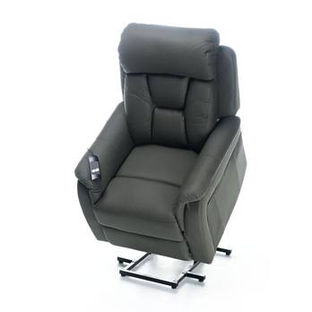 Relaxační TV křeslo KACIE tmavě šedá 2