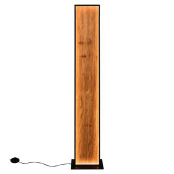 Stojací lampa KALEA černá/přírodní 4