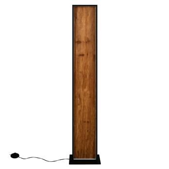 Stojací lampa KALEA černá/přírodní 5