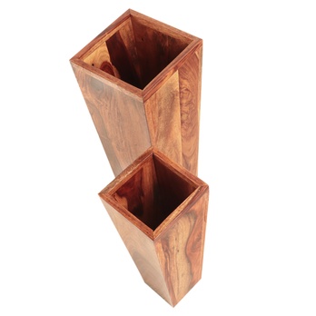 Květináč KALIM palisandr, set 2 ks 3