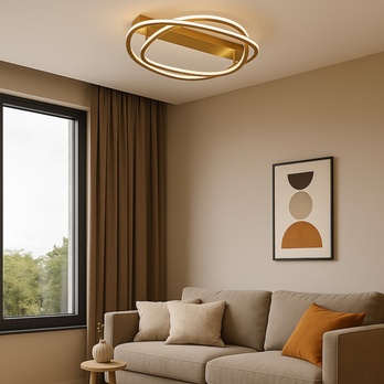 Stropní svítidlo KALLIRA zlatá 1