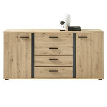Komoda KANADA černá/dub artisan 3