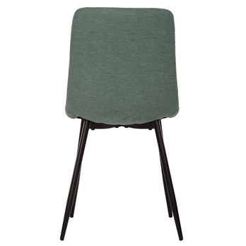 Jídelní židle KARA zelená/černá 2